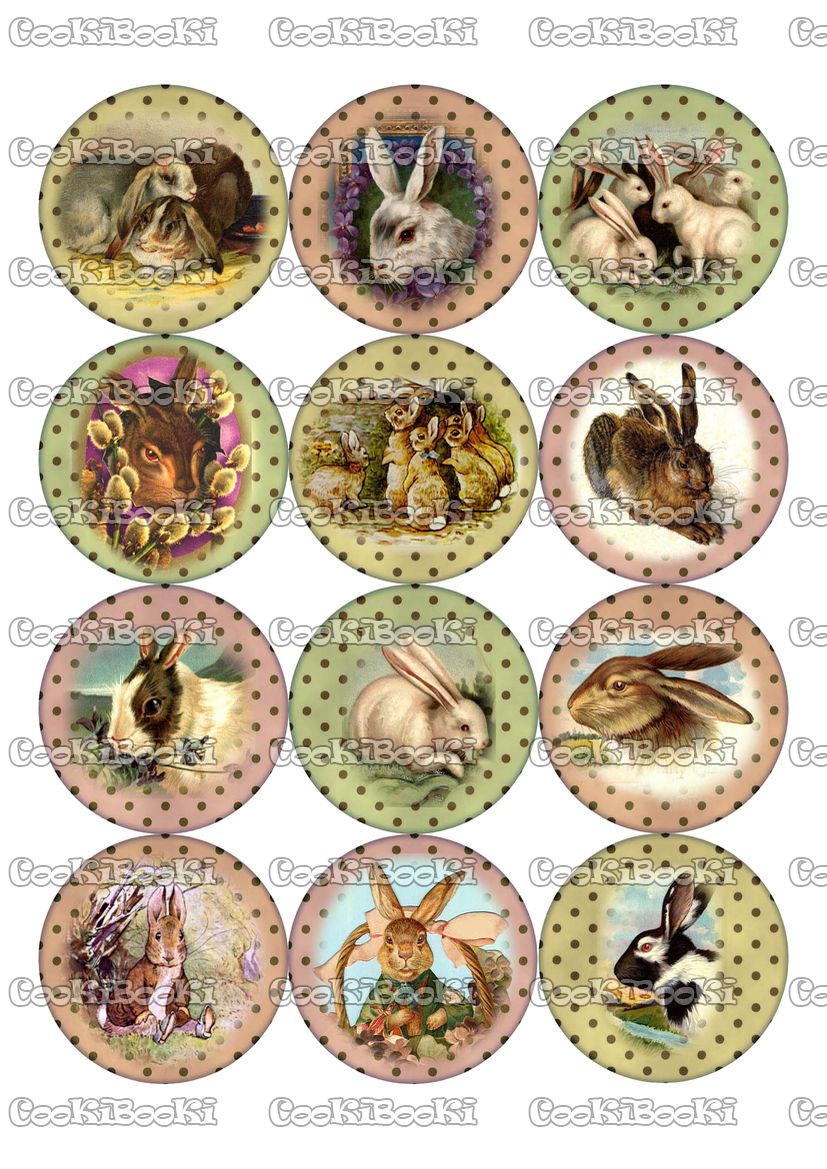 EAST098 Шаблон за печат - Великден #098 - Image 1