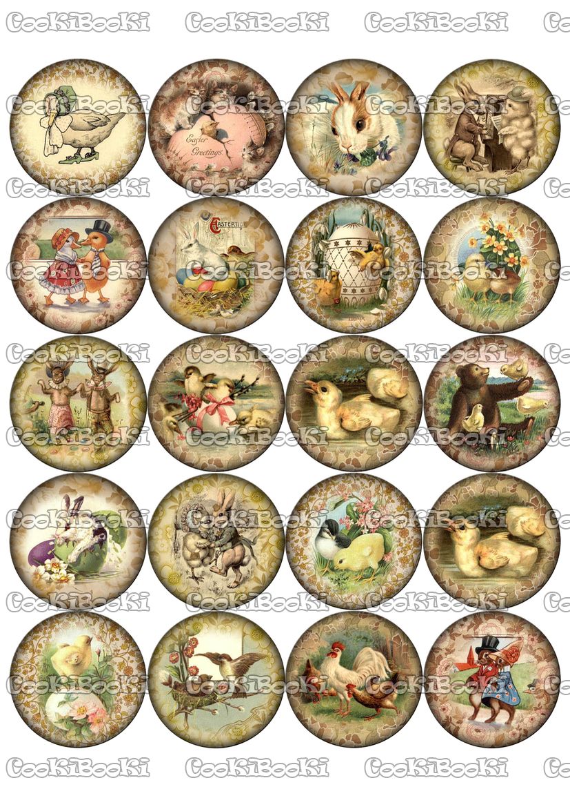 EAST099 Шаблон за печат - Великден #099 - Image 1