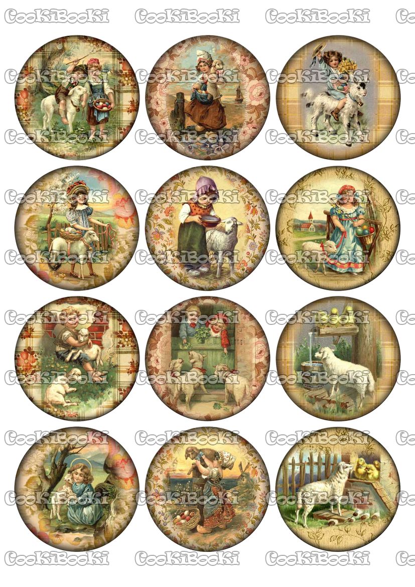 EAST102 Шаблон за печат - Великден #102 - Image 1