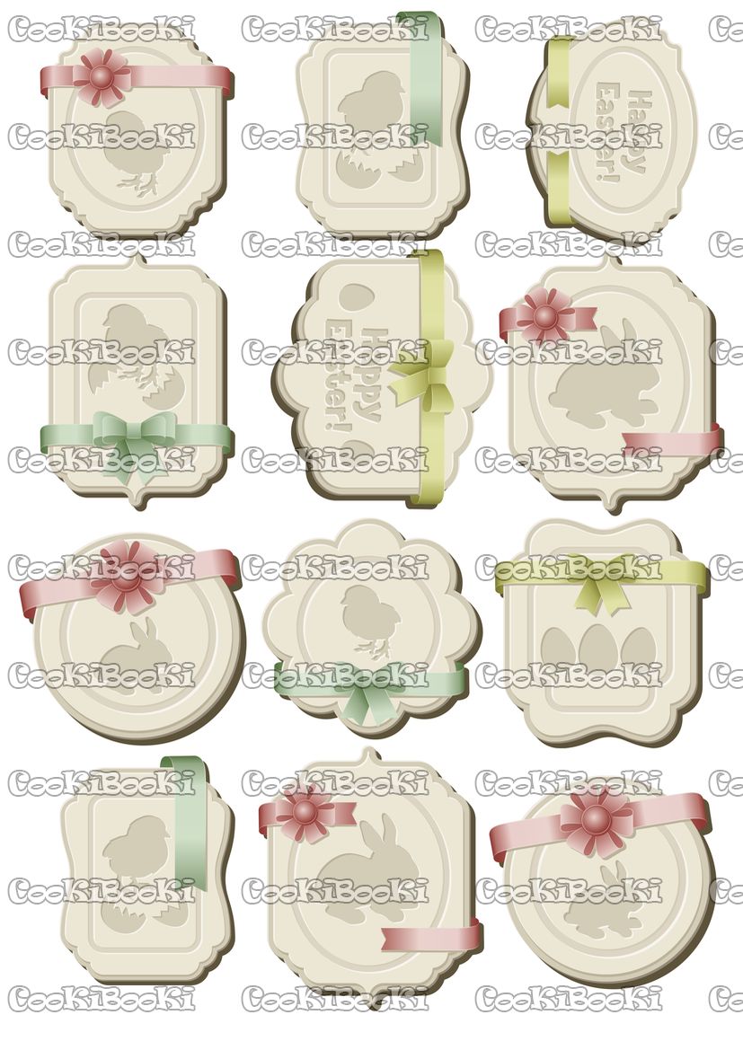 EAST104 Шаблон за печат - Великден #104 - Image 1