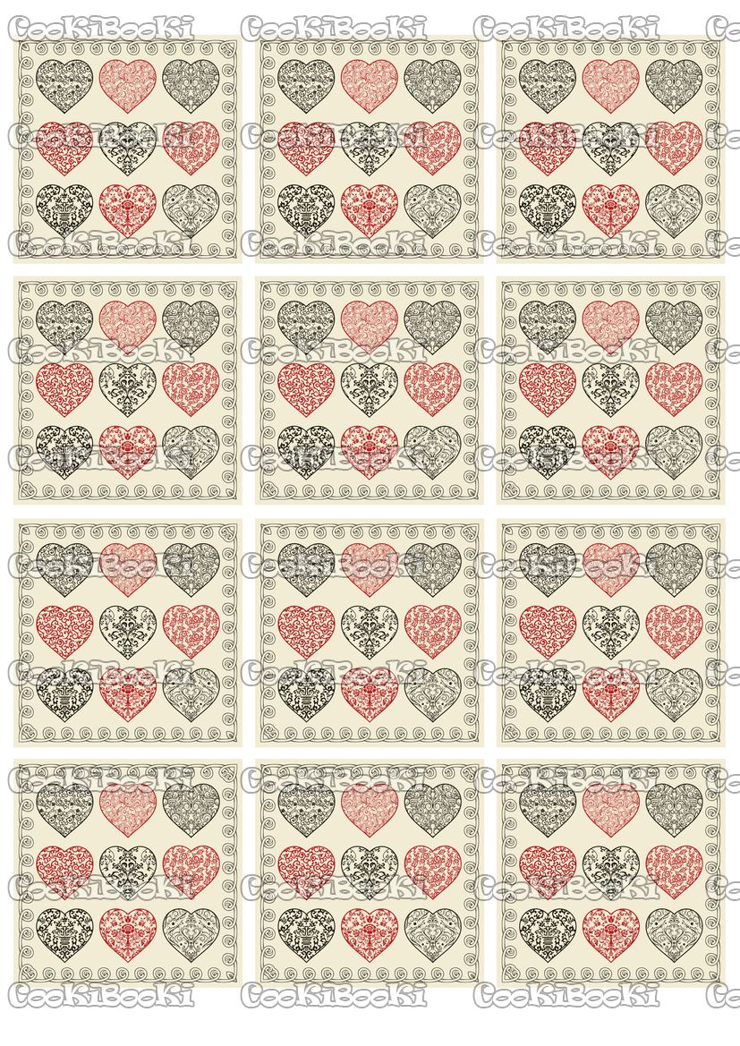 VAL024 Шаблон за печат - Свети Валентин #024 - Image 1