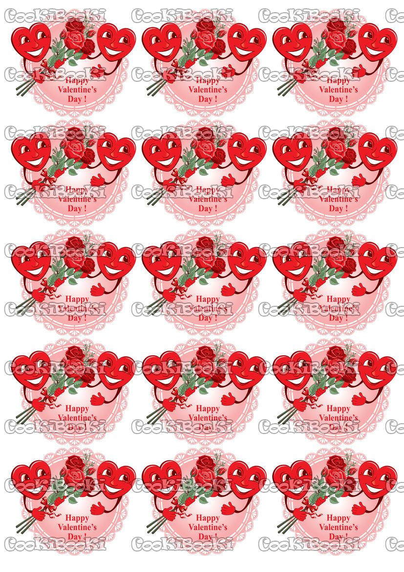 VAL046 Шаблон за печат - Свети Валентин #046 - Image 1