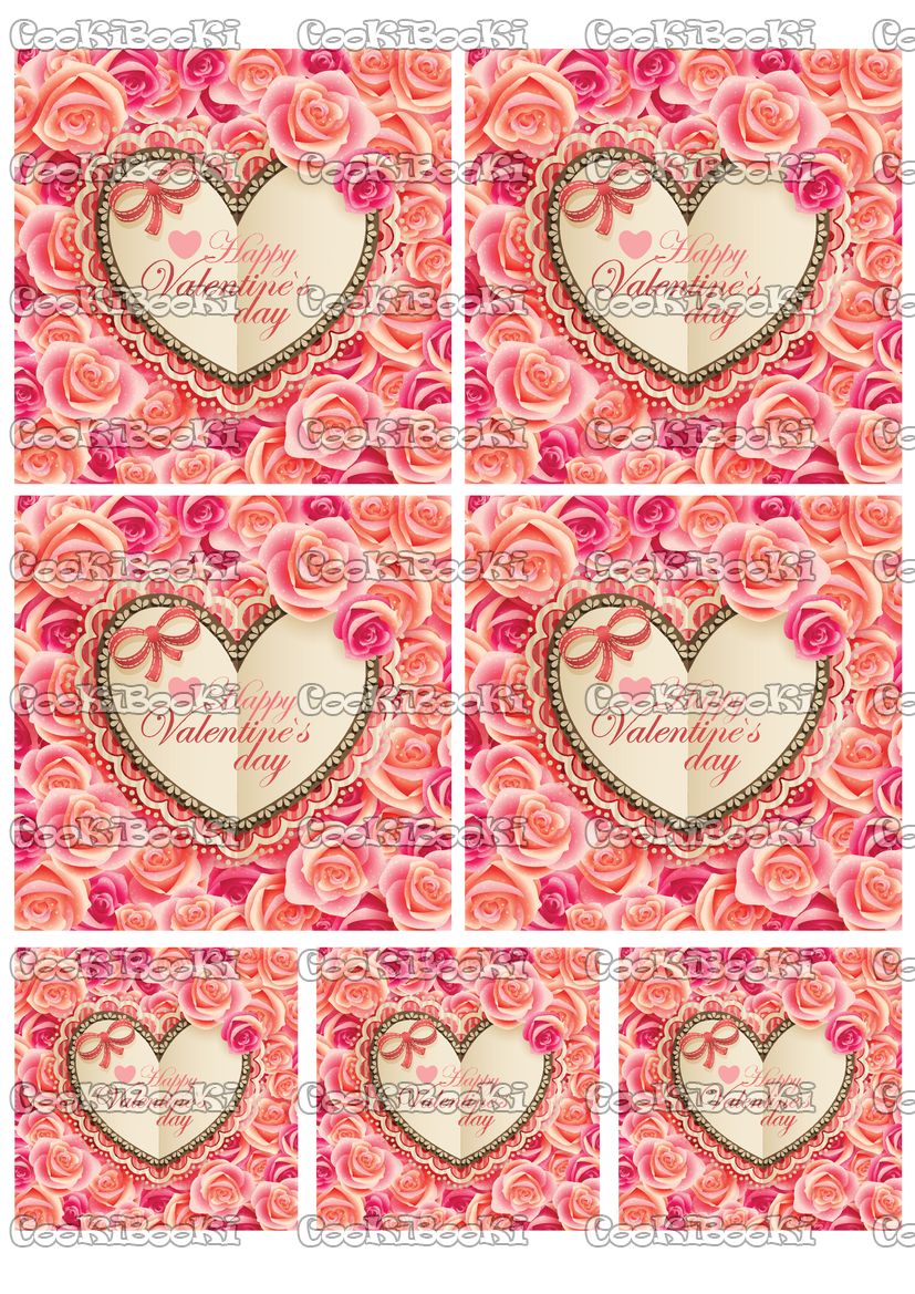 VAL053 Шаблон за печат - Свети Валентин #053 - Image 1