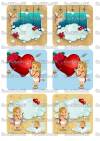 Шаблон за печат - Свети Валентин  #076
