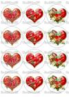 Шаблон за печат - Свети Валентин  #082