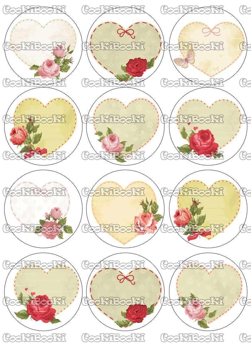 VAL084 Шаблон за печат - Свети Валентин #084 - Image 1
