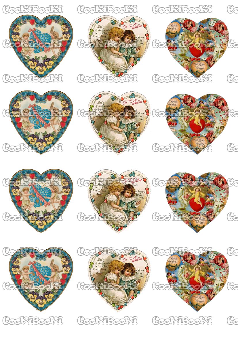 VAL106 Шаблон за печат - Свети Валентин #106 - Image 1