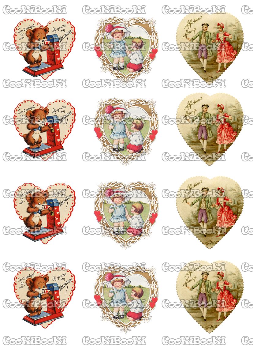 VAL107 Шаблон за печат - Свети Валентин #107 - Image 1