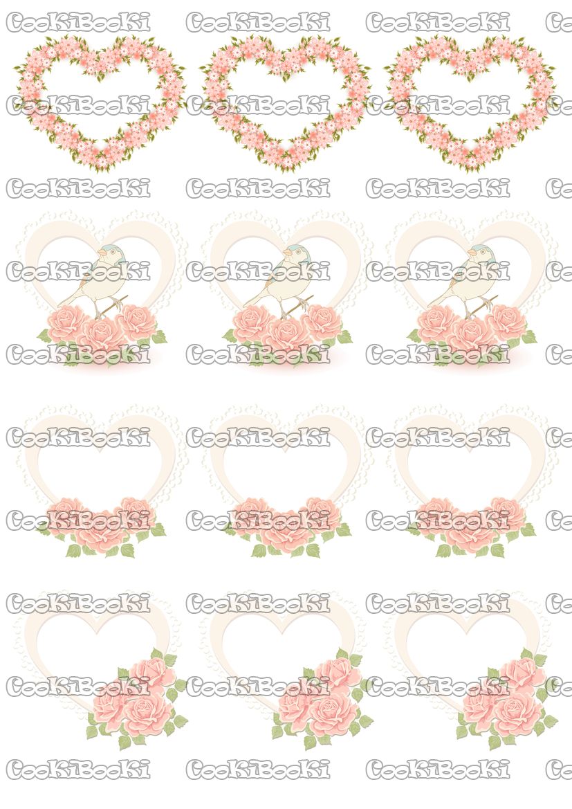 VAL122 Шаблон за печат - Свети Валентин #122 - Image 1