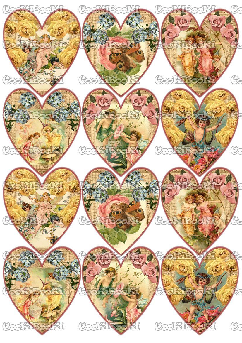 VAL137 Шаблон за печат - Свети Валентин #137 - Image 1