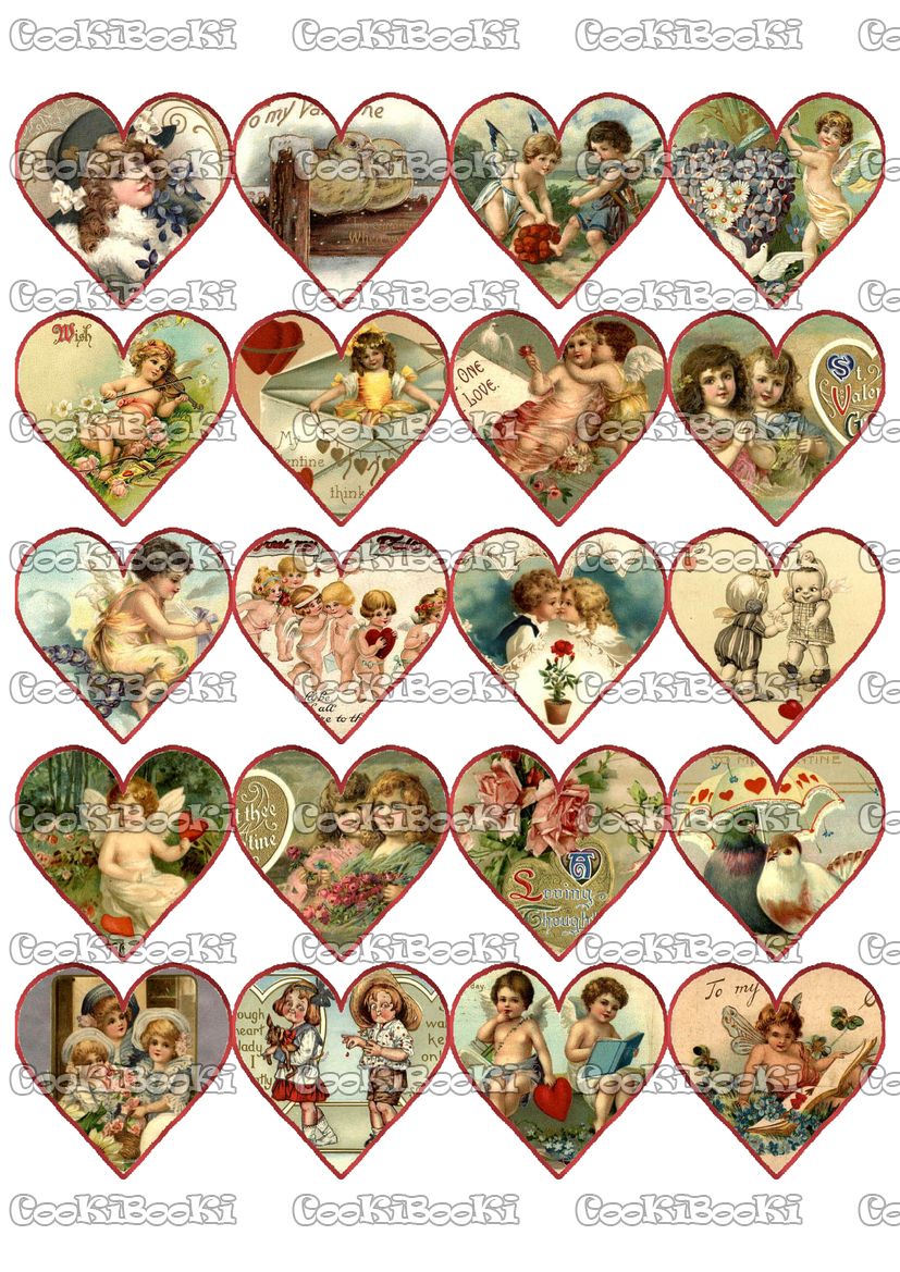 VAL146 Шаблон за печат - Свети Валентин #146 - Image 1