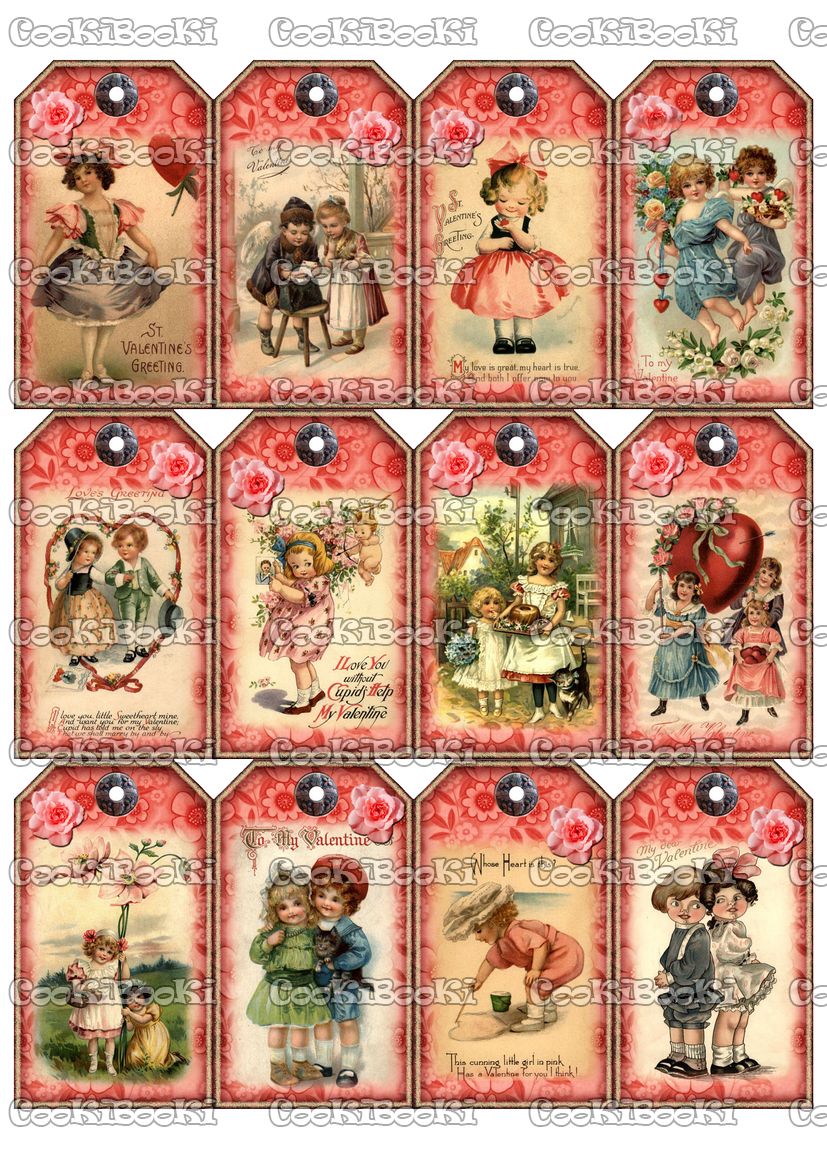 VAL154 Шаблон за печат - Свети Валентин #154 - Image 1