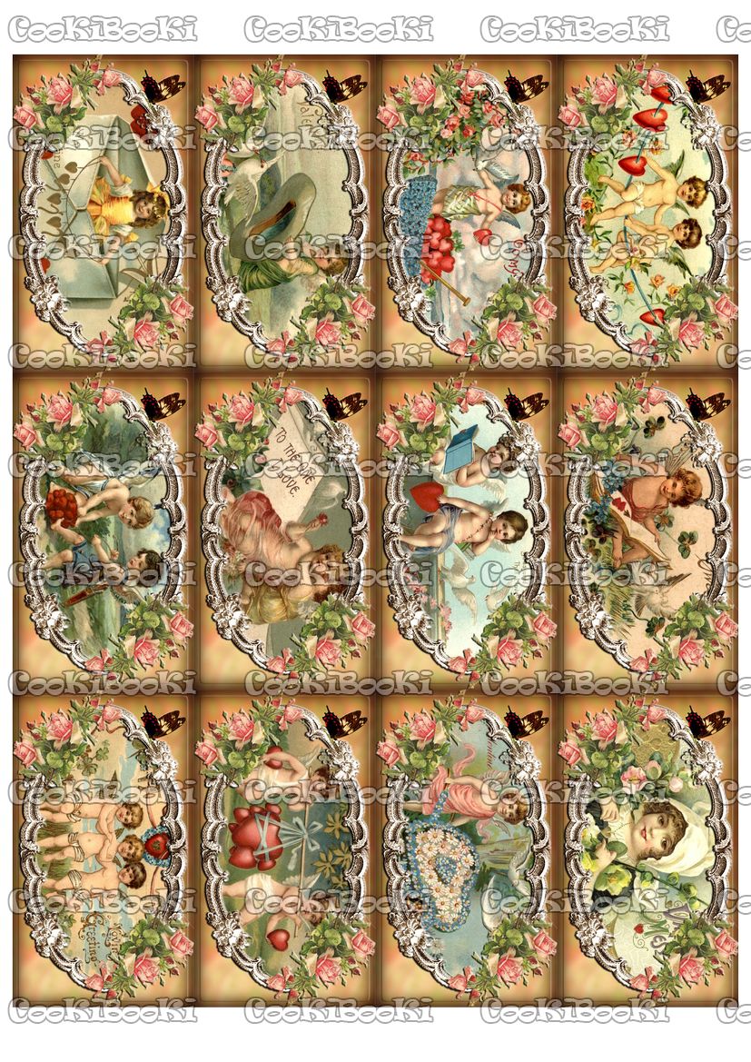 VAL175 Шаблон за печат - Свети Валентин #175 - Image 1