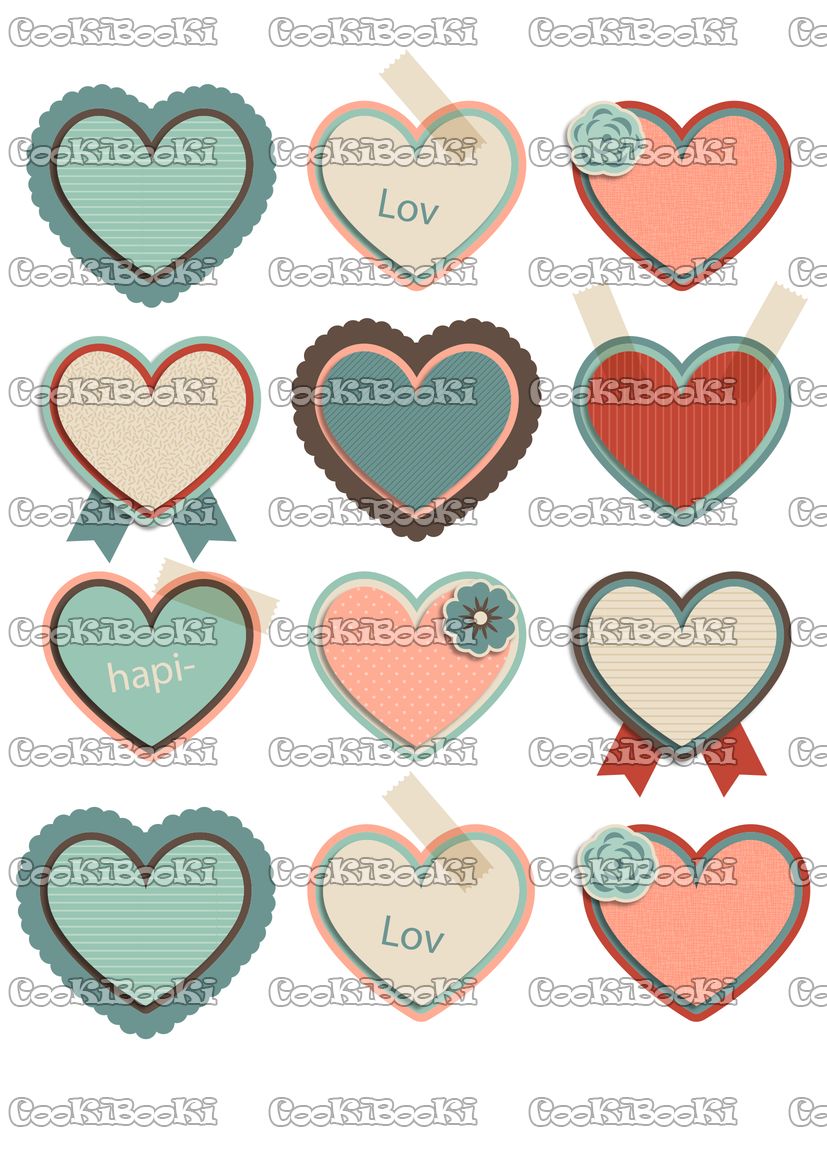 VAL178 Шаблон за печат - Свети Валентин #178 - Image 1