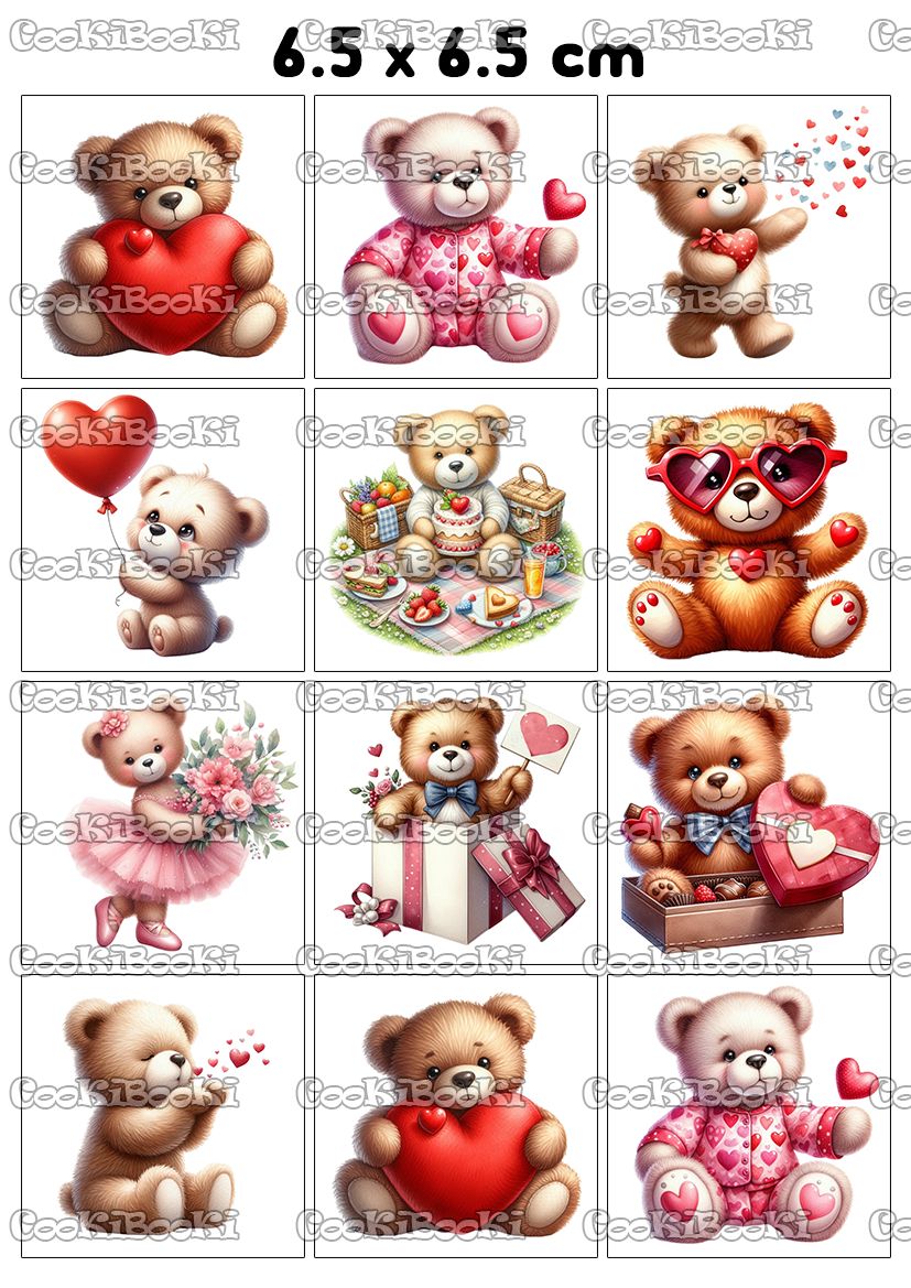 VAL291 Шаблон за печат - Свети Валентин #291 - Image 1