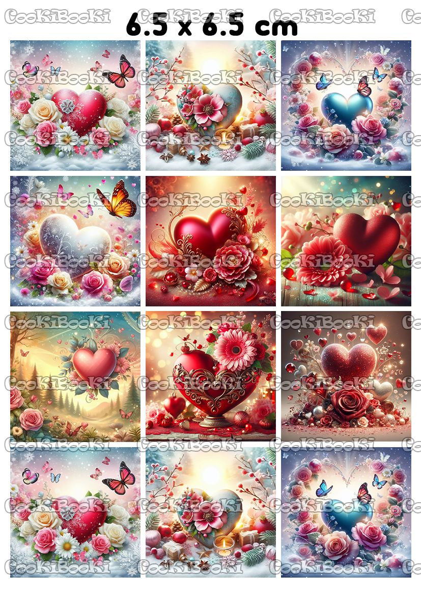 VAL296 Шаблон за печат - Свети Валентин #296 - Image 1