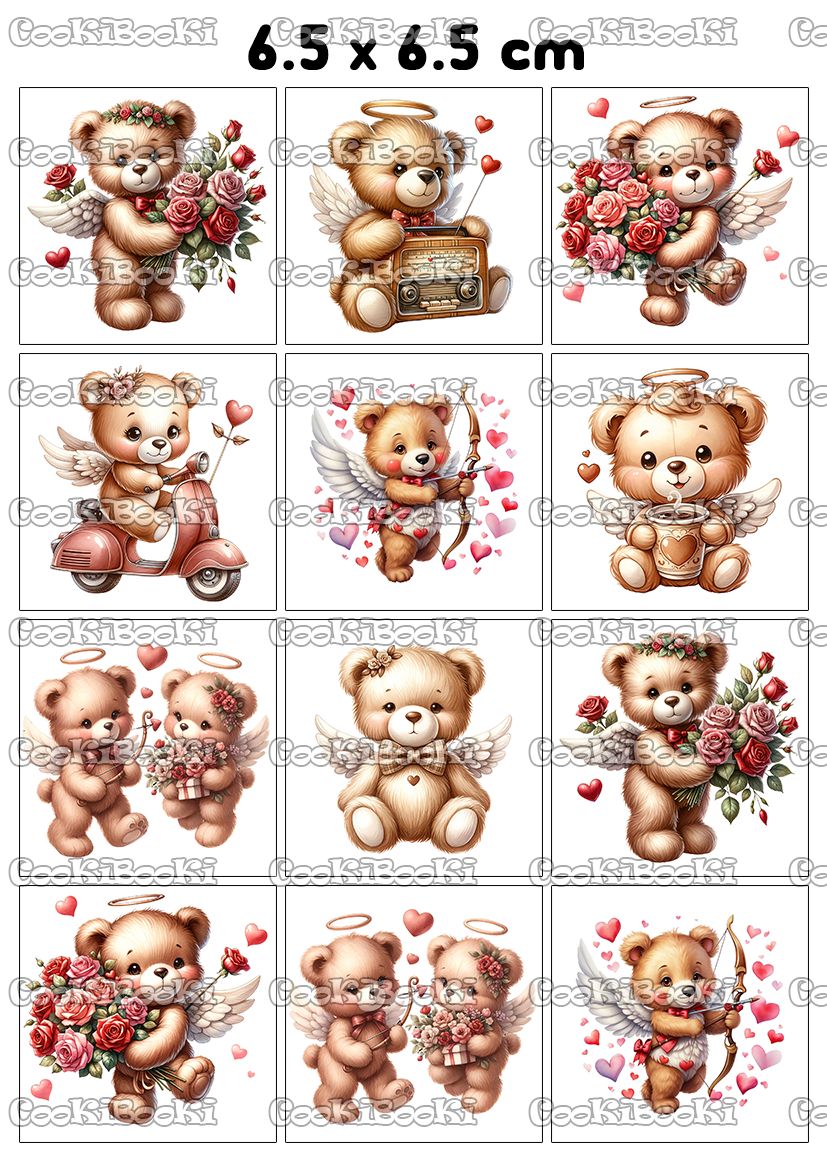 VAL305 Шаблон за печат - Свети Валентин #305 - Image 1