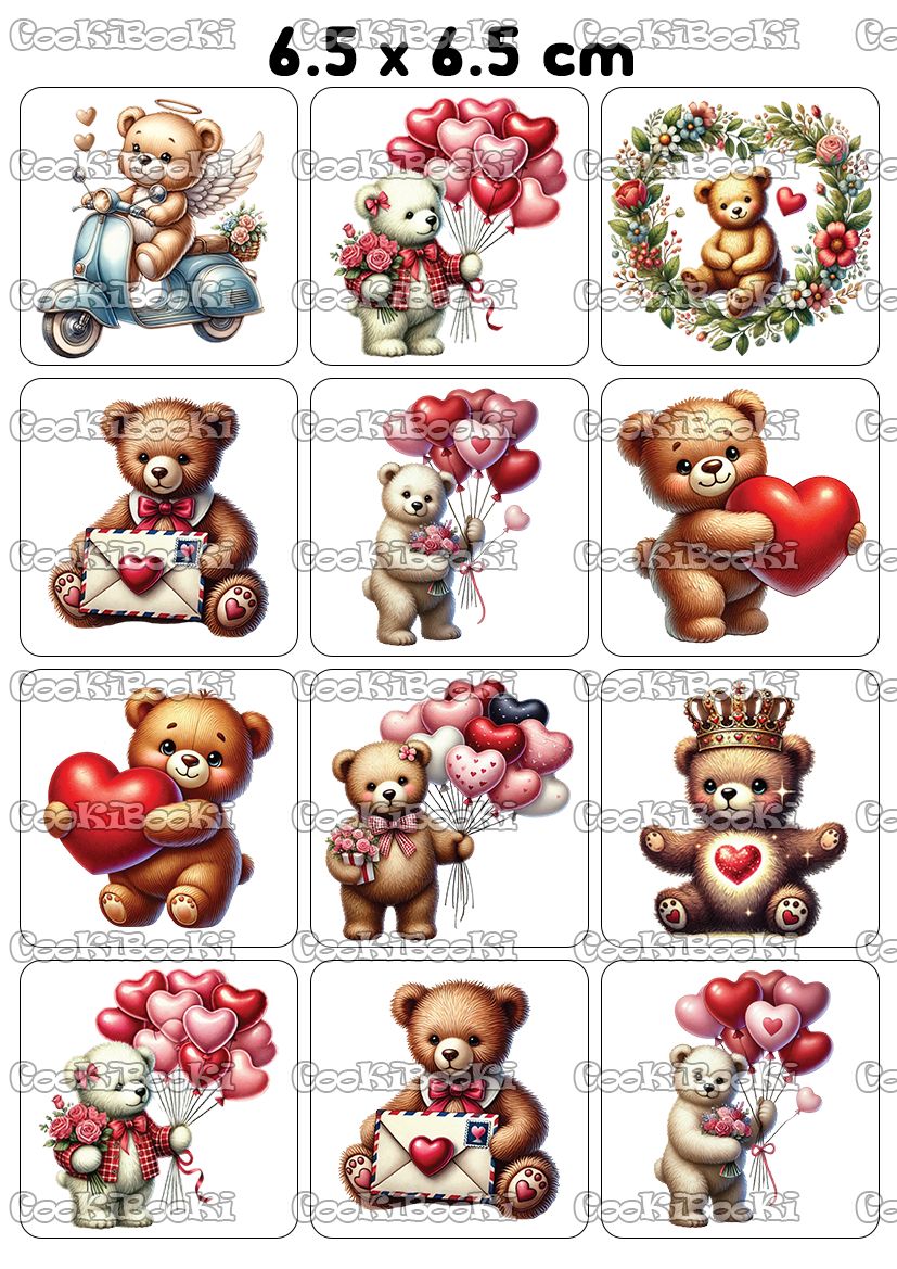 VAL306 Шаблон за печат - Свети Валентин #306 - Image 1