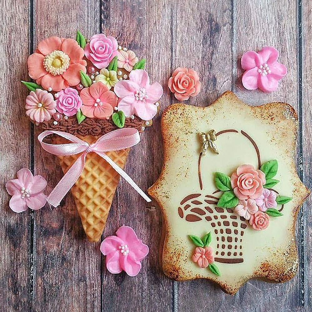 VIN002 Бисквитки на винтидж тематика #02 - Image 1