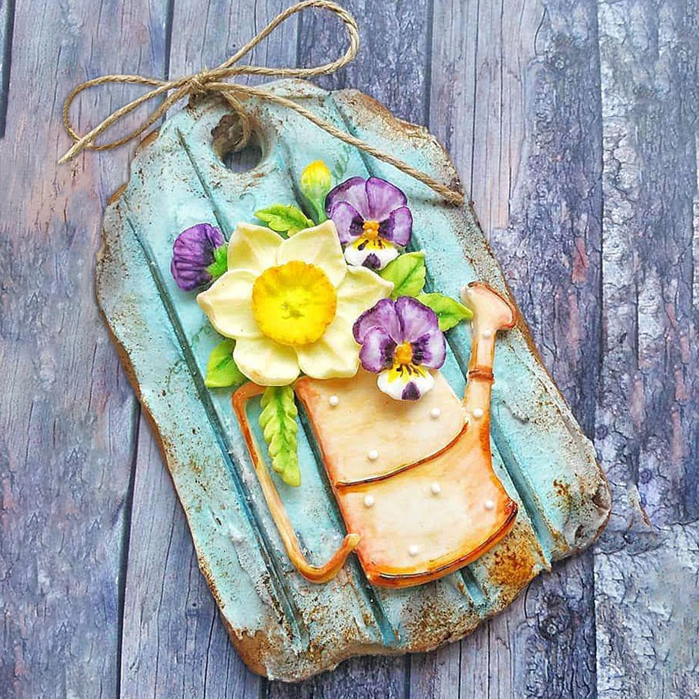 VIN003 Бисквитки на винтидж тематика #03 - Image 1