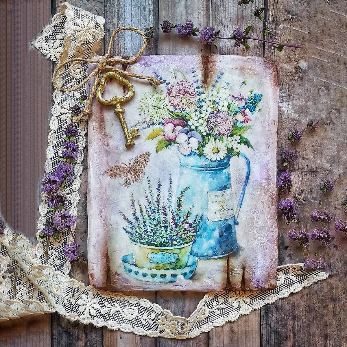 VIN006 Бисквитки на винтидж тематика #06 - Image 1